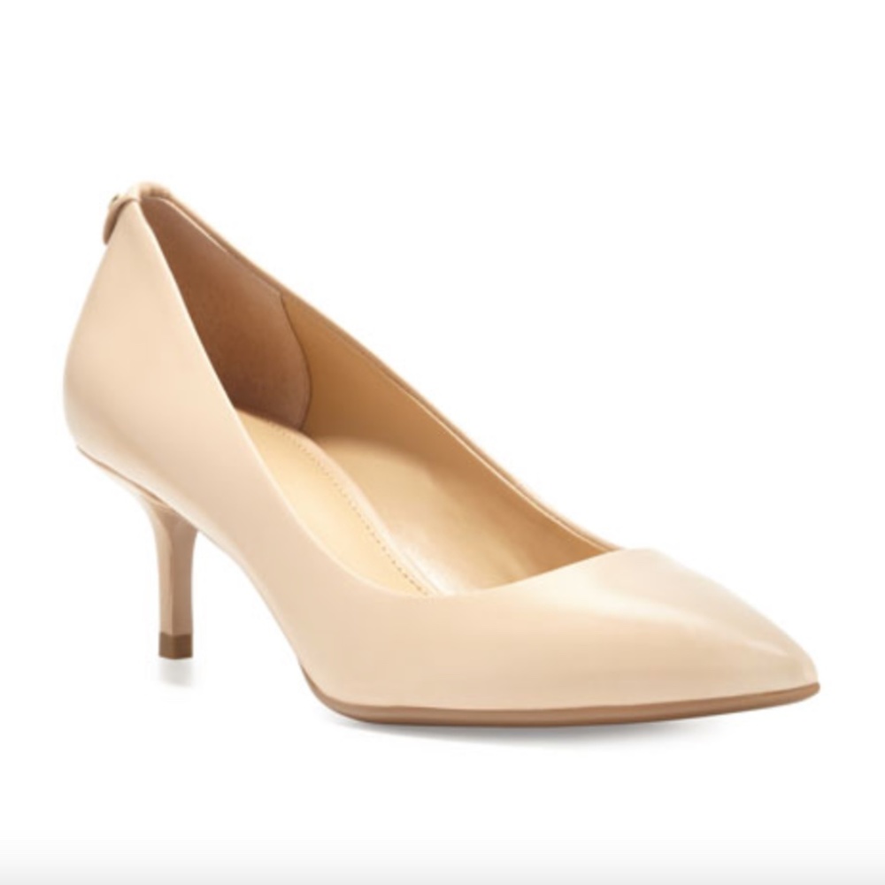 Micheal by Michael Kors Nude Kitten Heels